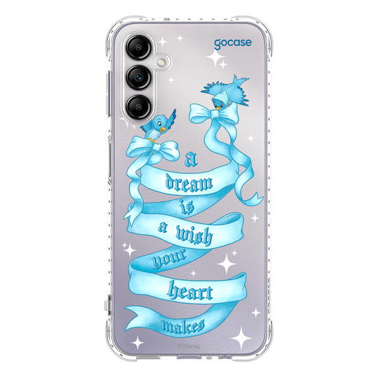Capinha para celular Cinderela - Um Sonho É Um Desejo Que Seu Coração Faz