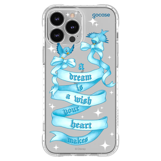 Capinha para celular Cinderela - Um Sonho É Um Desejo Que Seu Coração Faz