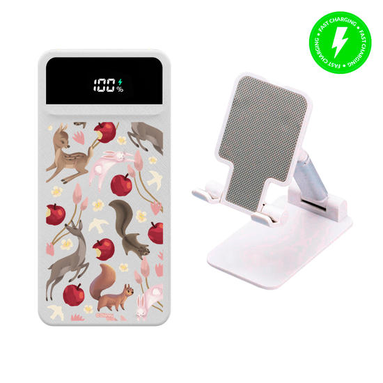 Carregador Portátil Turbo 10000mah - Branca de Neve - Cottage Pattern