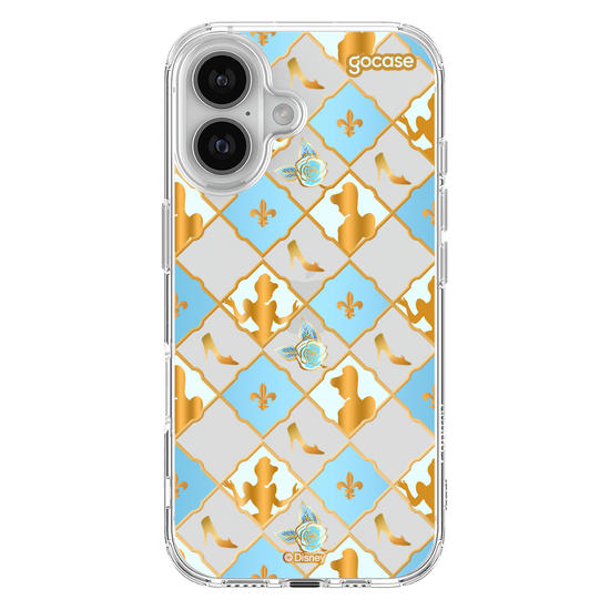 Capinha para celular  Cinderela - Xadrez Royal