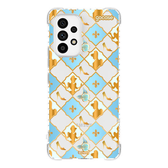 Capinha para celular  Cinderela - Xadrez Royal