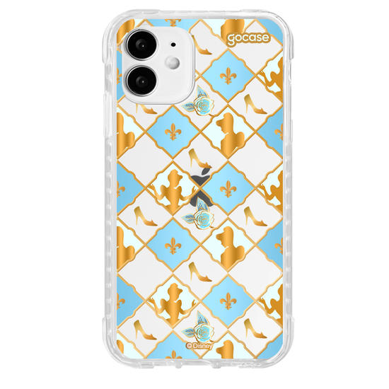 Capinha para celular  Cinderela - Xadrez Royal