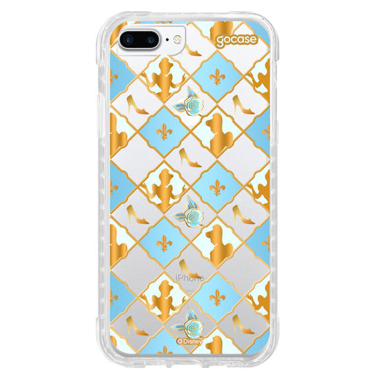 Capinha para celular  Cinderela - Xadrez Royal
