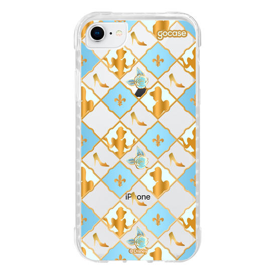 Capinha para celular  Cinderela - Xadrez Royal