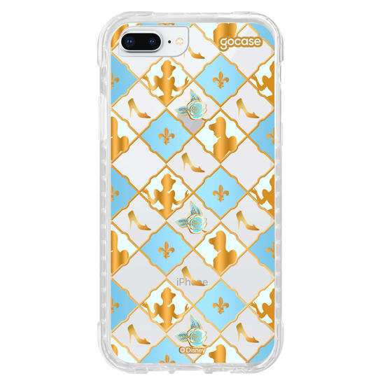 Capinha para celular  Cinderela - Xadrez Royal