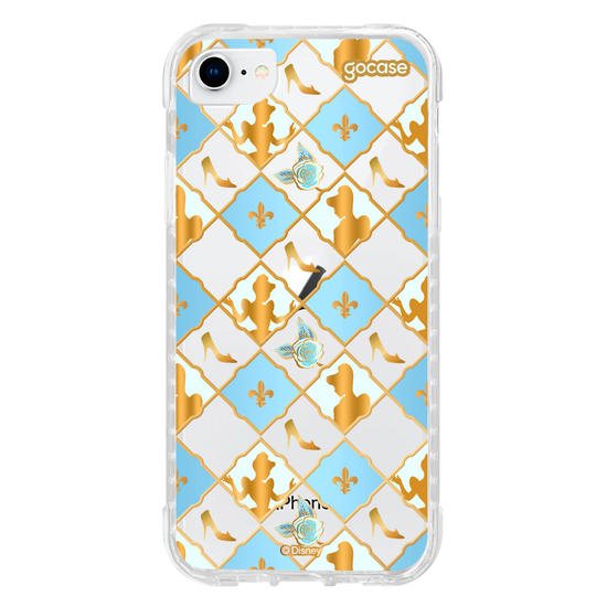 Capinha para celular  Cinderela - Xadrez Royal