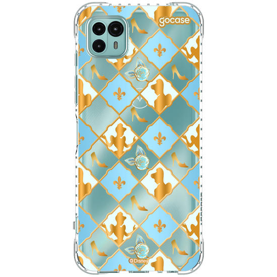 Capinha para celular  Cinderela - Xadrez Royal