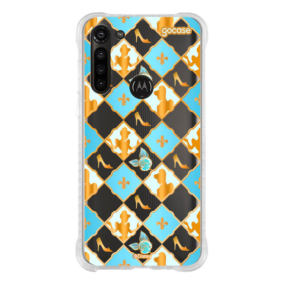 Capinha para celular  Cinderela - Xadrez Royal