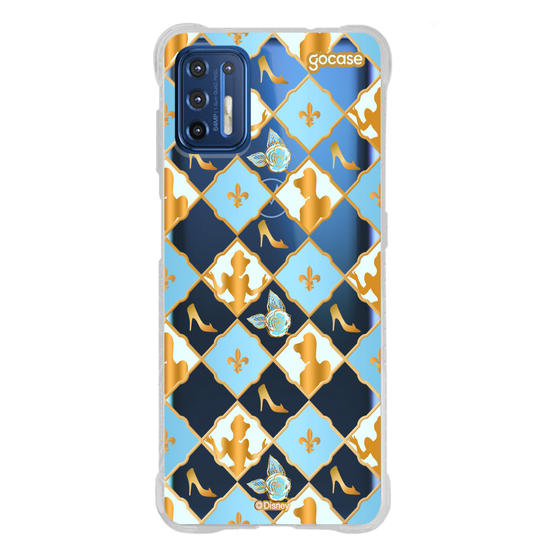 Capinha para celular  Cinderela - Xadrez Royal