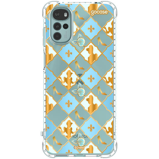 Capinha para celular  Cinderela - Xadrez Royal