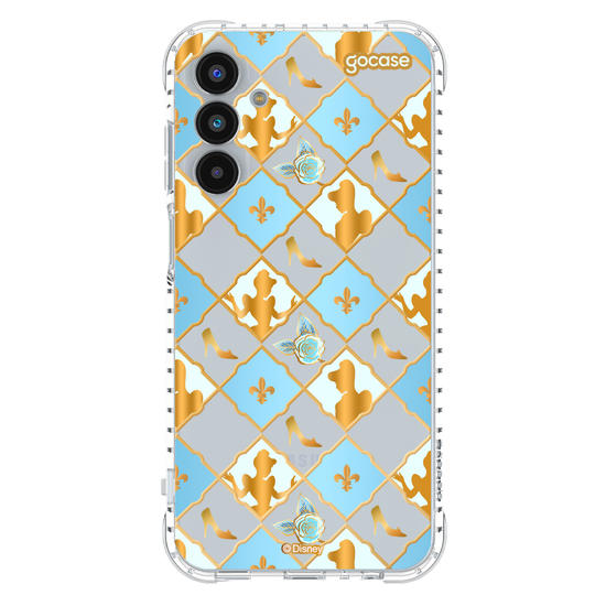 Capinha para celular  Cinderela - Xadrez Royal