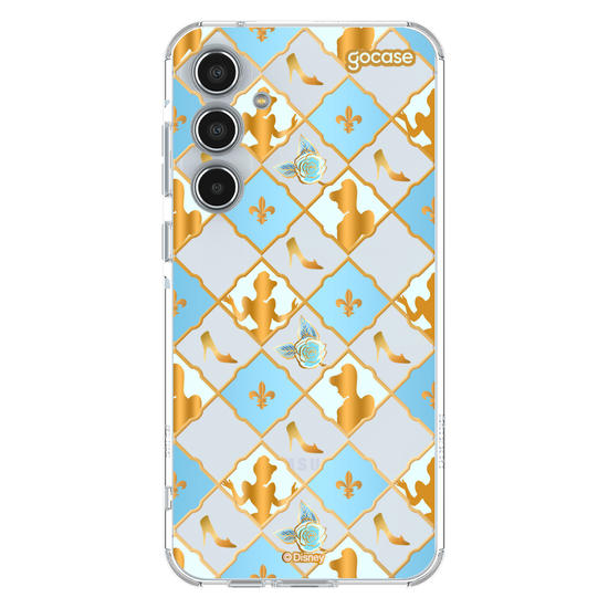Capinha para celular  Cinderela - Xadrez Royal