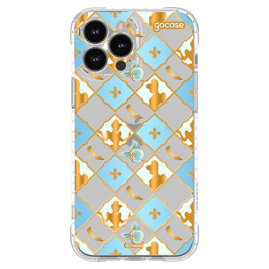 Capinha para celular  Cinderela - Xadrez Royal