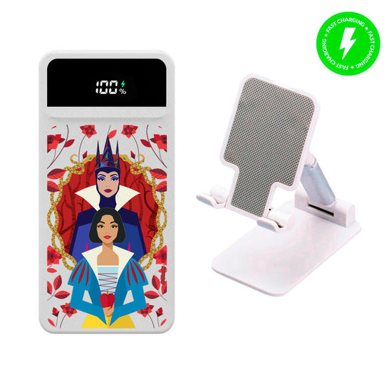 Carregador Portátil Turbo 10000mah - Branca de Neve - Encanto Real