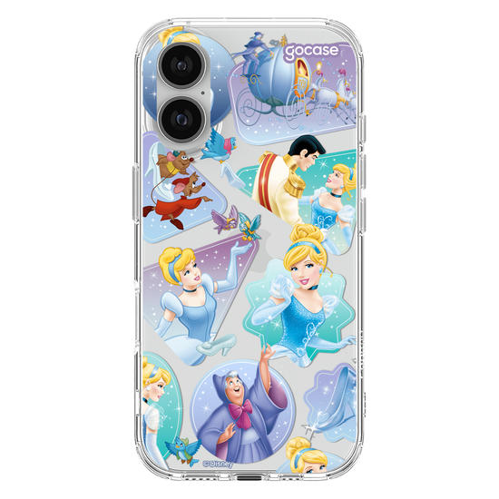 Capinha para celular  Cinderela - Enchanted Stickers