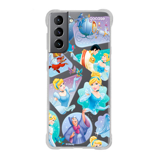 Capinha para celular  Cinderela - Enchanted Stickers