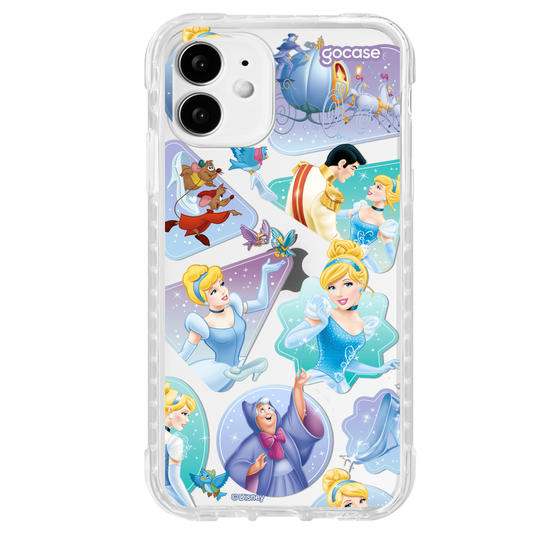 Capinha para celular  Cinderela - Enchanted Stickers