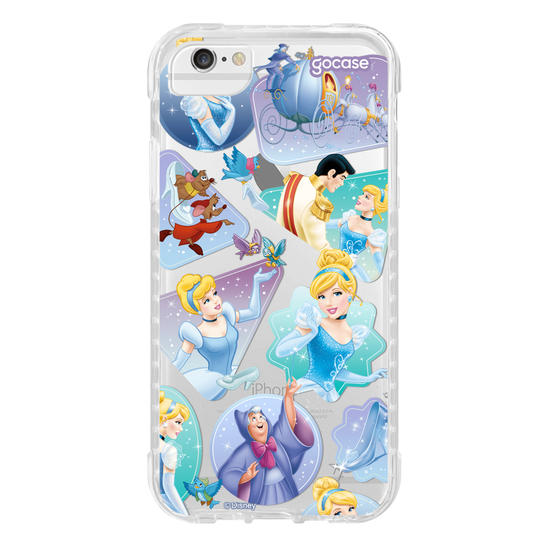Capinha para celular  Cinderela - Enchanted Stickers