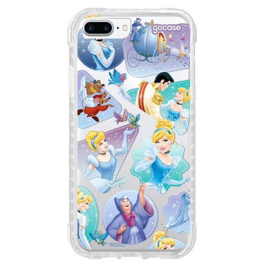 Capinha para celular  Cinderela - Enchanted Stickers