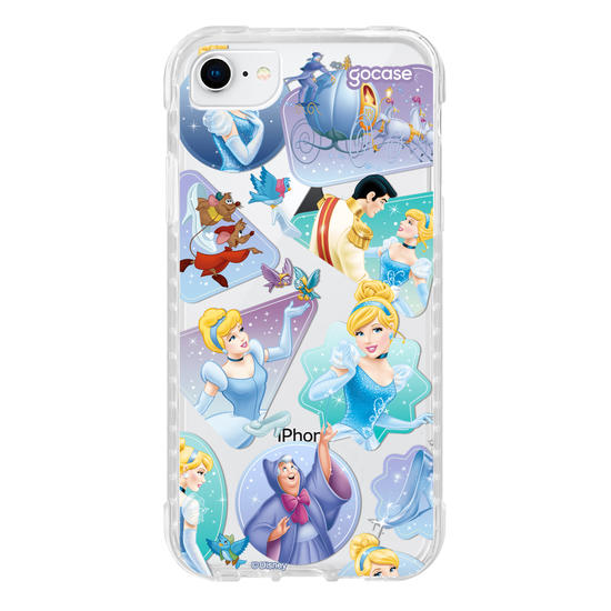 Capinha para celular  Cinderela - Enchanted Stickers