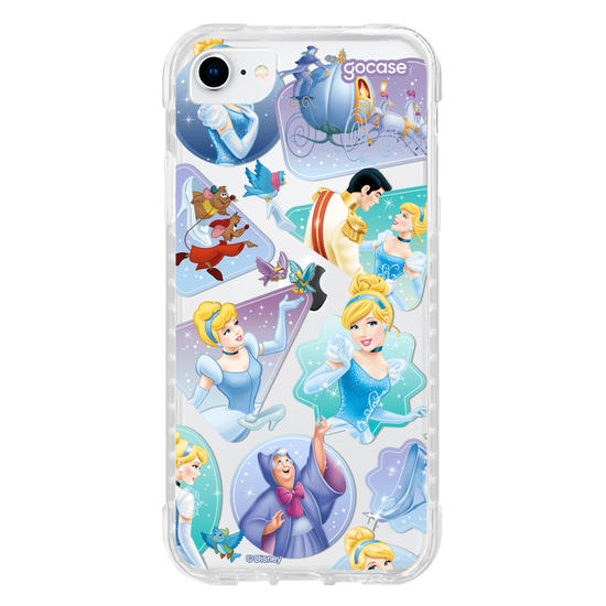 Capinha para celular  Cinderela - Enchanted Stickers