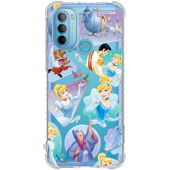 Capinha para celular  Cinderela - Enchanted Stickers