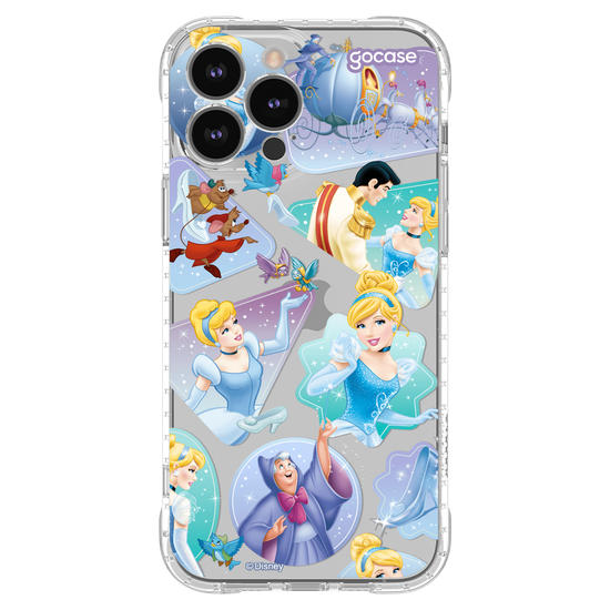 Capinha para celular  Cinderela - Enchanted Stickers