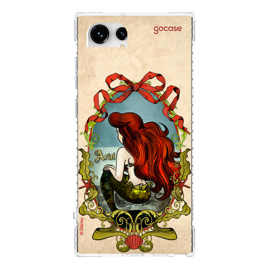 Capinha para celular  Princesas - Pequena Sereia Gothic