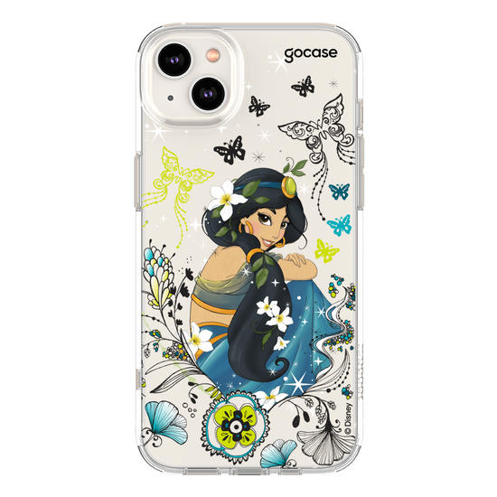 Capinha para celular  Princesas - Jasmine & Butterfly