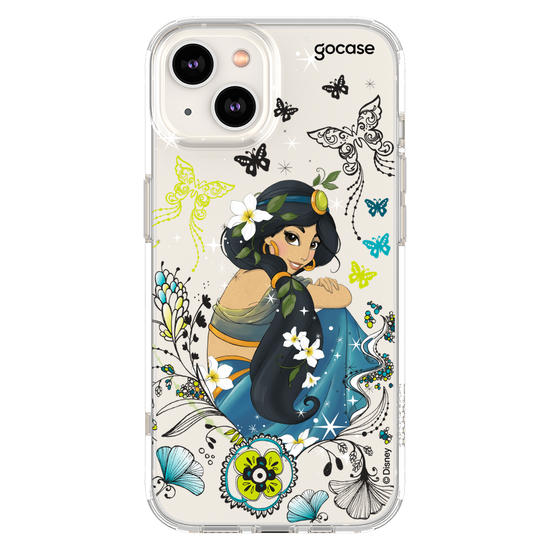 Capinha para celular  Princesas - Jasmine & Butterfly