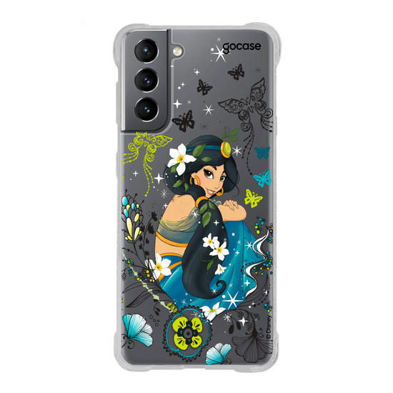 Capinha para celular  Princesas - Jasmine & Butterfly
