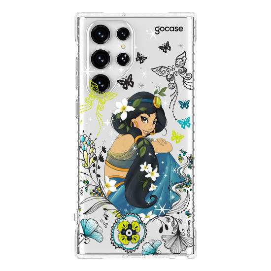 Capinha para celular  Princesas - Jasmine & Butterfly