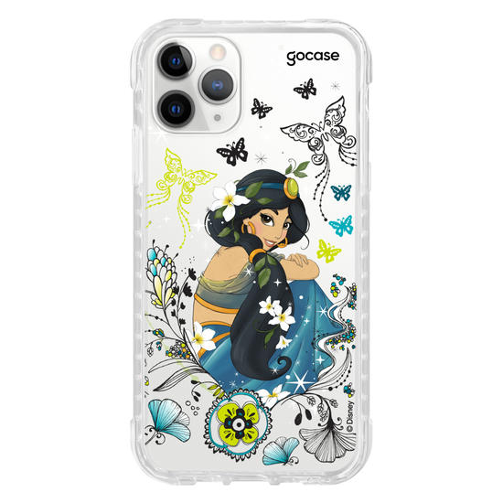 Capinha para celular  Princesas - Jasmine & Butterfly