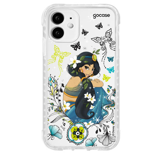 Capinha para celular  Princesas - Jasmine & Butterfly