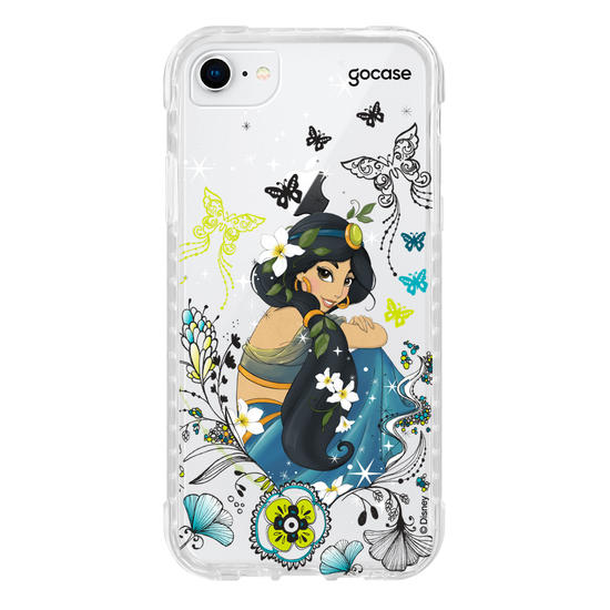 Capinha para celular  Princesas - Jasmine & Butterfly