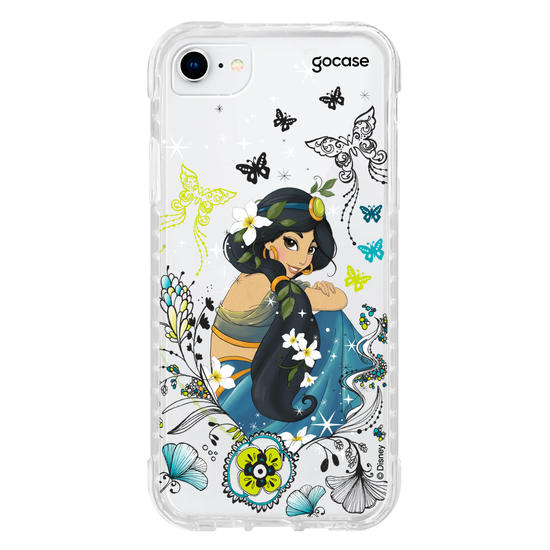 Capinha para celular  Princesas - Jasmine & Butterfly