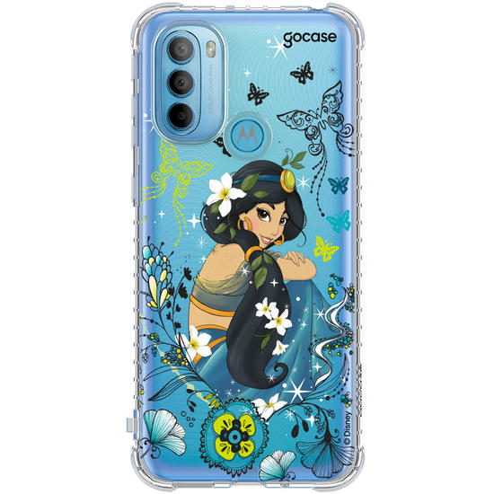 Capinha para celular  Princesas - Jasmine & Butterfly