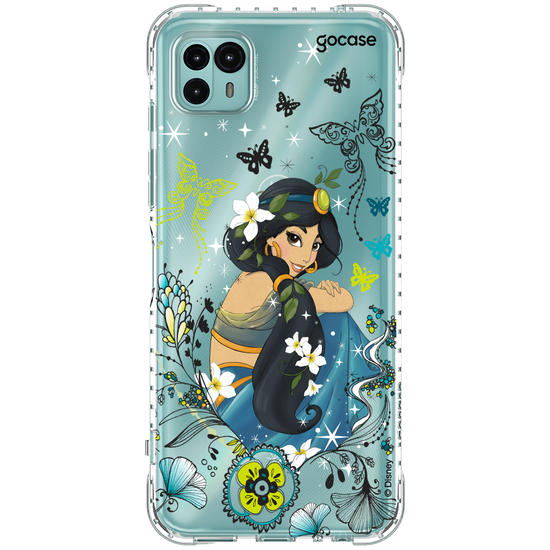 Capinha para celular  Princesas - Jasmine & Butterfly