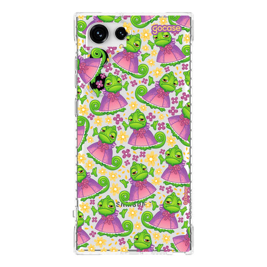Capinha para celular  Princesas - Enrolados - Pascal Pattern