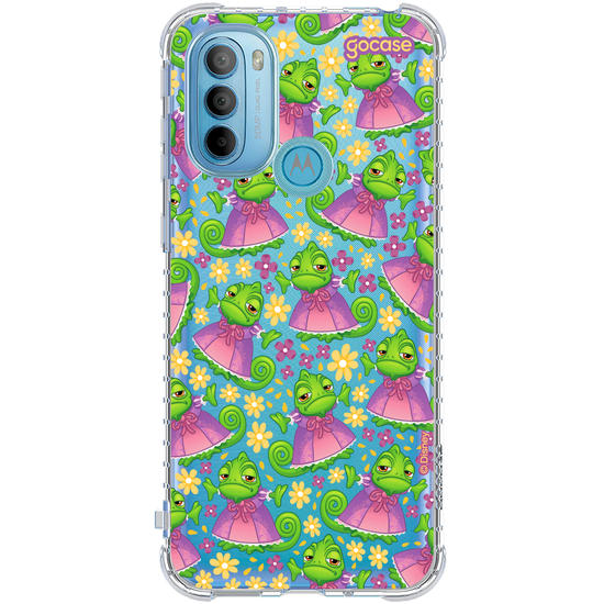 Capinha para celular  Princesas - Enrolados - Pascal Pattern