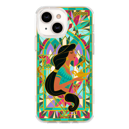 Capinha para celular Princesas - Jasmine Vitral