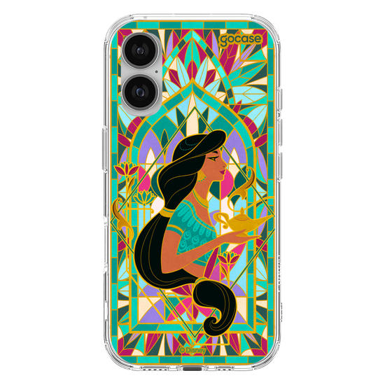 Capinha para celular  Princesas - Jasmine Vitral