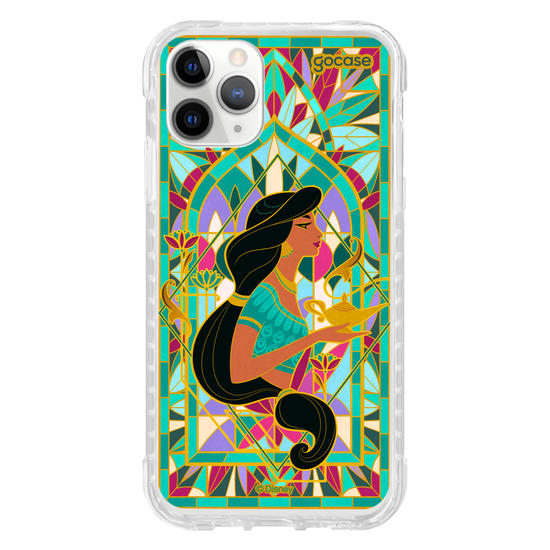 Capinha para celular  Princesas - Jasmine Vitral