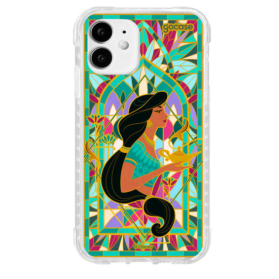 Capinha para celular  Princesas - Jasmine Vitral