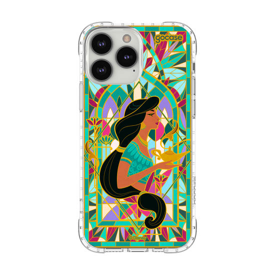 Capinha para celular  Princesas - Jasmine Vitral