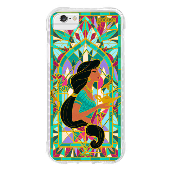 Capinha para celular  Princesas - Jasmine Vitral