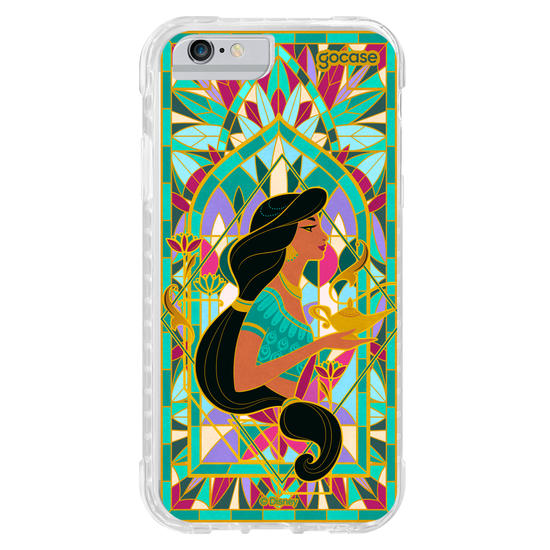 Capinha para celular  Princesas - Jasmine Vitral