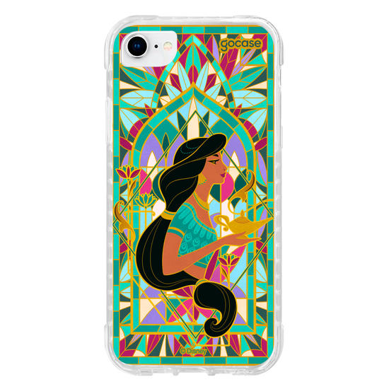 Capinha para celular  Princesas - Jasmine Vitral