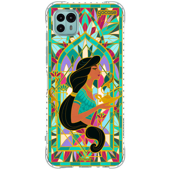 Capinha para celular  Princesas - Jasmine Vitral