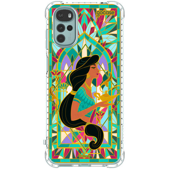 Capinha para celular  Princesas - Jasmine Vitral
